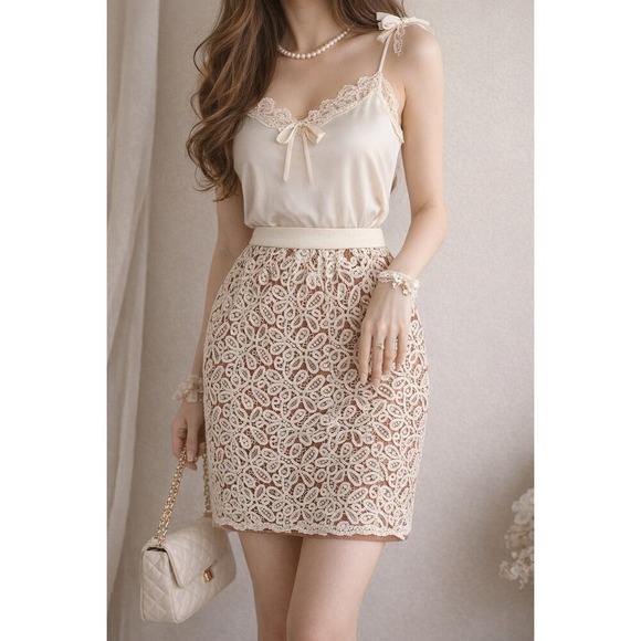 By Malene Birger Dresses & Skirts - SPRING SALE! By Malene Birger Overlay Leanmar Skirt Size 34